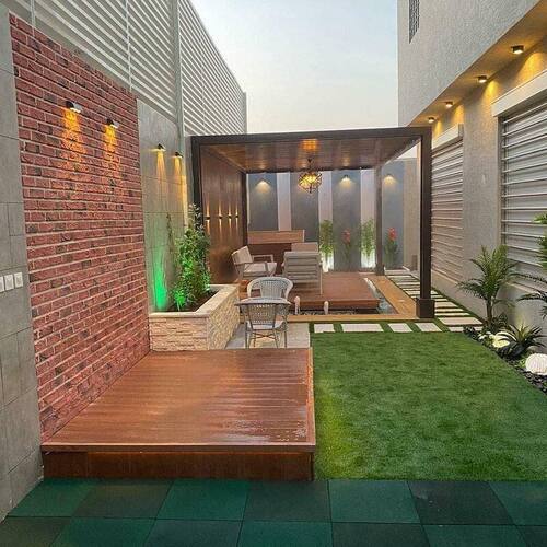 الديكور الخارجي للفلل بالرياض