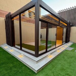 تصميم غرف زجاجية بالسعودية